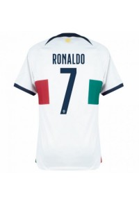Portugal Cristiano Ronaldo #7 Voetbaltruitje Uit tenue WK 2022 Korte Mouw